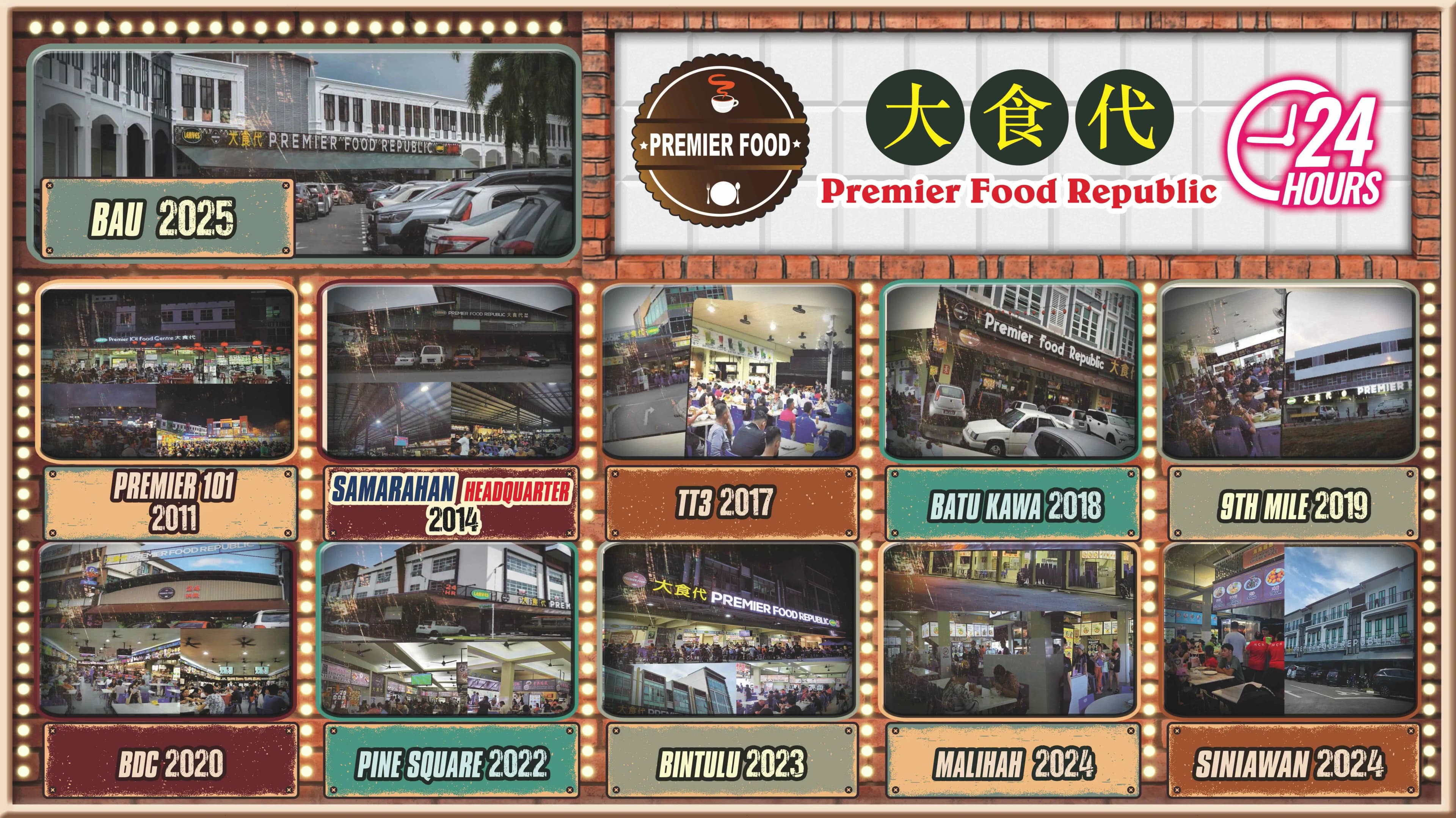 Premier Food Republic outlet list